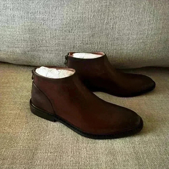 Vintage Foundry  | Men’s Edward brown chelsea boots size 8/41 brand new in box - Picture 9 of 9